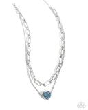 Electric Energy - Blue - Paparazzi Accessories - Necklace