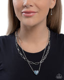 Electric Energy - Blue - Paparazzi Accessories - Necklace