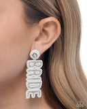 Bridal Beading - White - Paparazzi Accessories - Earring - Jewelry with Erin Binford