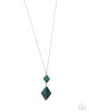 Daily Diamonds - Green - Paparazzi Accessories - Necklace - Jewelry with Erin Binford