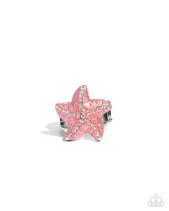 Starfish Souvenir - Orange - Paparazzi Accessories - Ring - Jewelry with Erin Binford