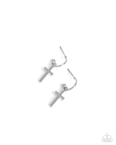 Daily Divinity - Silver - Paparazzi Accessories - Earring - Jewelry with Erin Binford