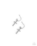 Daily Divinity - Silver - Paparazzi Accessories - Earring - Jewelry with Erin Binford