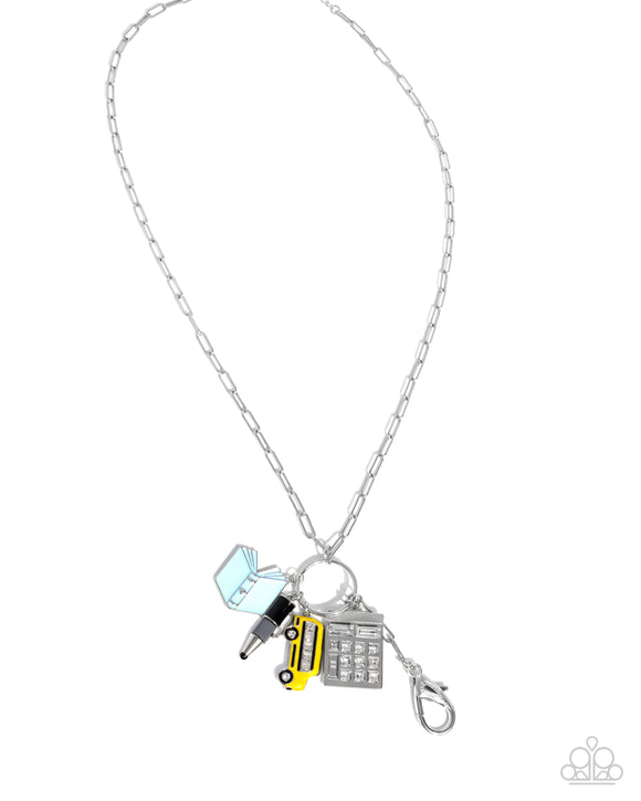 Back to School - Multi - Paparazzi Accessories-  Lanyard - Jewelry with Erin Binford