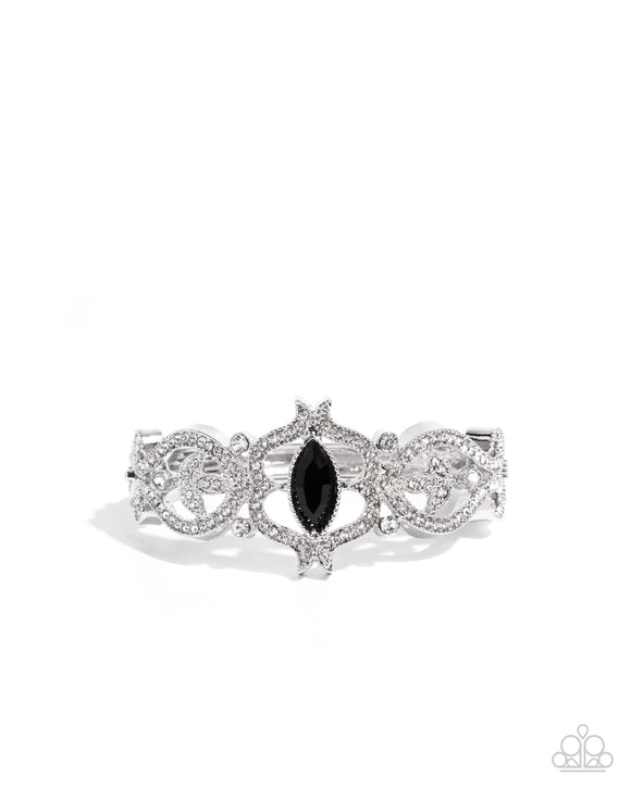 Courtly Coquette - Black - Paparazzi Accessories - Bracelet