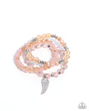 Angelic Aesthetic - Pink- Paparazzi Accessories - Bracelet - Jewelry with Erin Binford