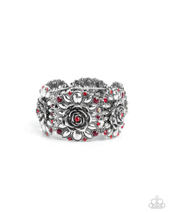 Blooming Balance - Red - Paparazzi Accessories - Bracelet - Jewelry with Erin Binford