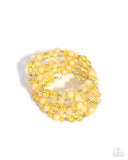Colorful Chorus - Yellow - Paparazzi Accessories - Bracelet - Jewelry with Erin Binford