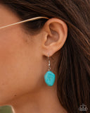 Pendant Passage - Blue - Paparazzi Accessories - Necklace