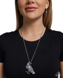 Radiant Raven - Purple - Paparazzi Accessories- Necklace - Jewelry with Erin Binford