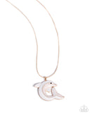 Dolphin Dive - Gold - Paparazzi Accessories - Necklace - Jewelry with Erin Binford
