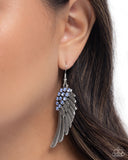 Angelic Abundance - Blue - Paparazzi Accessories - Earring - Jewelry with Erin Binford