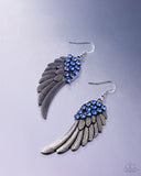 Angelic Abundance - Blue - Paparazzi Accessories - Earring - Jewelry with Erin Binford