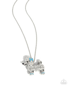 Poodle Pageantry - Blue - Paparazzi Accessories - Necklace - Jewelry with Erin Binford