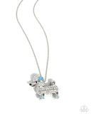 Poodle Pageantry - Blue - Paparazzi Accessories - Necklace - Jewelry with Erin Binford