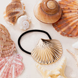 Short Seashell - Gold - Paparazzi Accessories - Hair Clip - Jewelry with Erin Binford