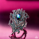 Polished Peacock - Blue - Paparazzi Accessories - Ring - Jewelry with Erin Binford