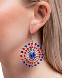 Fierce Firework - Multi - Paparazzi Accessories - Earring - Jewelry with Erin Binford