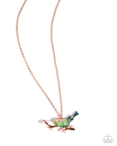 Painted Perch - Copper- Paparazzi Accessories- Necklace - Jewelry with Erin Binford
