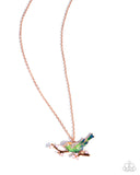 Painted Perch - Copper- Paparazzi Accessories- Necklace - Jewelry with Erin Binford