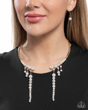 Darling Decade - Gold - Paparazzi Accessories - Necklace - Jewelry with Erin Binford