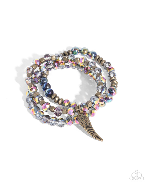 Angelic Aesthetic - Brass - Paparazzi Accessories - Bracelet - Jewelry with Erin Binford