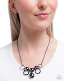 Sleek Staccato - Black - Paparazzi Accessories - Necklace - Jewelry with Erin Binford