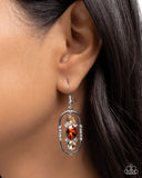 Sit and Stare - Brown - Paparazzi Accessories - Earring - Jewelry with Erin Binford