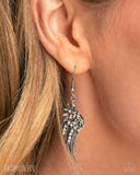Free-Spirited Fable - White - Paparazzi Accessories - Earring - Jewelry with Erin Binford