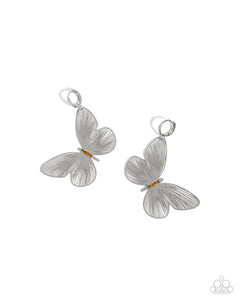 Fluttering Folk - Orange - Paparazzi Accessories - Earring - Jewelry with Erin Binford