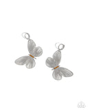 Fluttering Folk - Orange - Paparazzi Accessories - Earring - Jewelry with Erin Binford