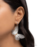 Fluttering Folk - Orange - Paparazzi Accessories - Earring - Jewelry with Erin Binford