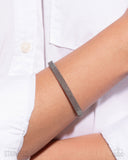Stainless Surety - Silver - Paparazzi Accessories - Bracelet