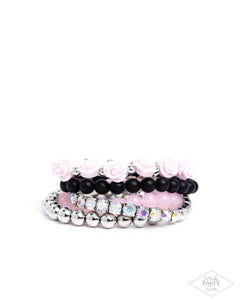 Rose Garden Grandeur - Pink - Paparazzi Accessories - Bracelet - Jewelry with Erin Binford
