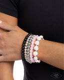 Rose Garden Grandeur - Pink - Paparazzi Accessories - Bracelet - Jewelry with Erin Binford