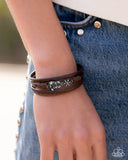 Buckaroo Beginning - Blue - Paparazzi Accessories - Bracelet