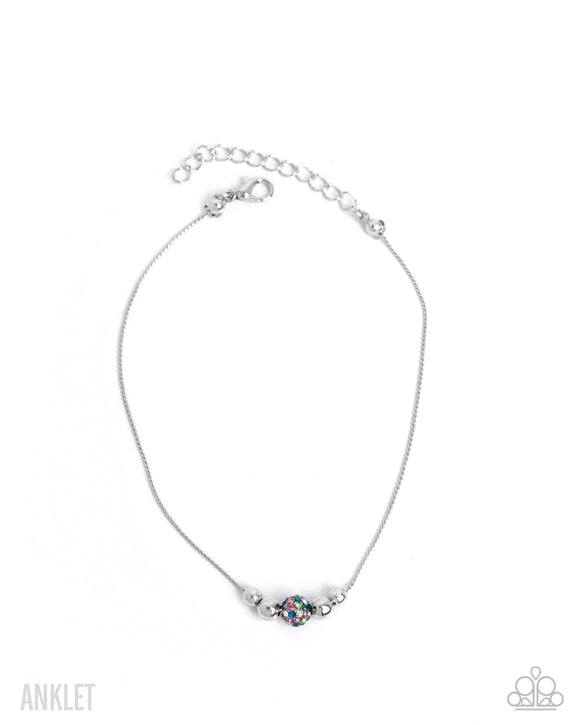 Simple Showcase - Multi - Paparazzi Accessories - Anklet
