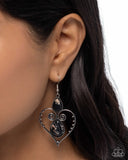 Selfless Stones - Black - Paparazzi Accessories - Earring - Jewelry with Erin Binford
