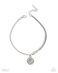 Glistening Growth - Blue - Paparazzi Accessories - Anklet - Jewelry with Erin Binford