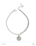 Glistening Growth - Blue - Paparazzi Accessories - Anklet - Jewelry with Erin Binford