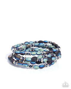 Final Impression - Black -Paparazzi Accessories - Bracelet