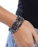 Final Impression - Black -Paparazzi Accessories - Bracelet
