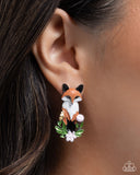 Fox Fanatic - Multi - Paparazzi Accessories - Earring - Jewelry with Erin Binford