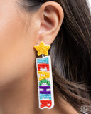 Teacher in Training - Multi - Paparazzi Accessories - Earring - Jewelry with Erin Binford