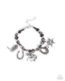 Cowboy Chorus - Black - Paparazzi Accessories - Bracelet - Jewelry with Erin Binford
