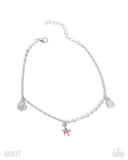 Coastal Celebrity - Multi - Paparazzi Accessories - Anklet