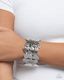 Heart Headline - Silver - Paparazzi Accessories - Bracelet