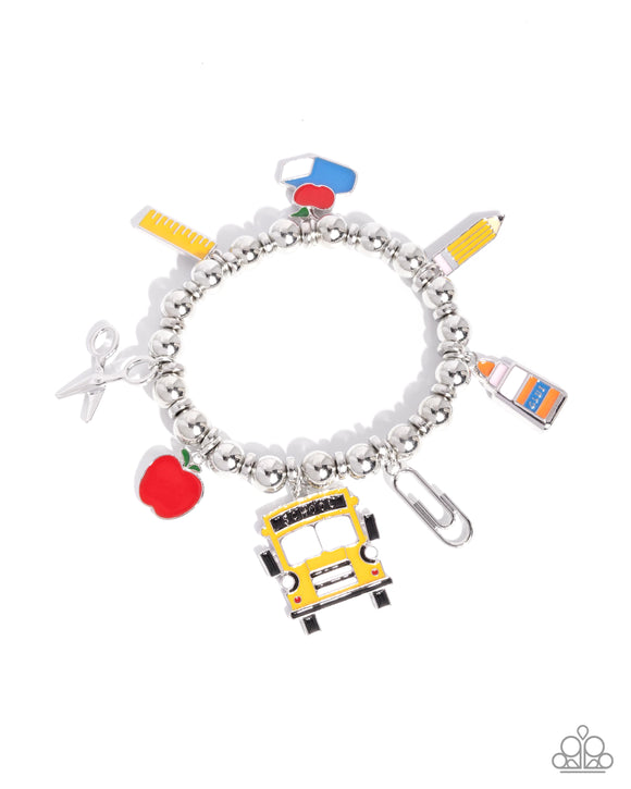 Schoolyard Statement - Multi - Paparazzi Accessories - Bracelet - Jewelry with Erin Binford