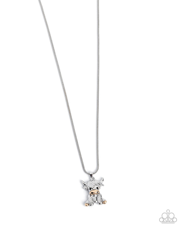 Highland Hero - Silver - Paparazzi Accessories - Necklace - Jewelry with Erin Binford