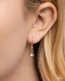 Dragonfly Direction - Gold - Paparazzi Accessories - Necklace - Jewelry with Erin Binford